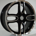 7 X 17 SLK-1287 4X100 ET42 56.1 BLACK MAC.XL